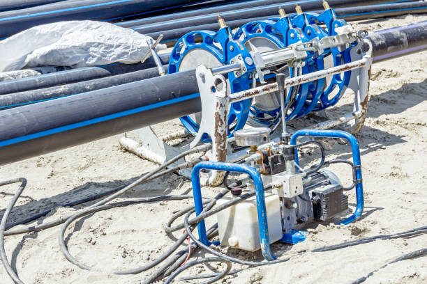 istockphoto-660391802-612x612 High quality pipe welding machine for connecting the polyethylene water pipes at construction site